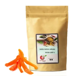 NY SPICE SHOP Dried Papaya Spears 80 Ounces Tropical Dry Fruit Papaya